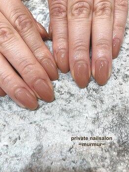 プライベート ネイルサロン マーマ(murmur)/ワンカラーネイル
