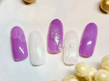 プルトワ(pourtoi)/オーロラレースネイル♪