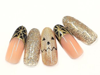 コルン/ハロウィンネイル