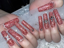 ロングスカルプネイル