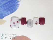 メイクプラスネイル ヴィヴィッド(MAKE+NAIL vivid)/フット　オリジナルネイル♪