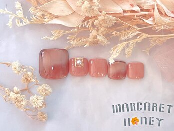 マーガレットハニー 本八幡/トレンドフットマグネットネイル