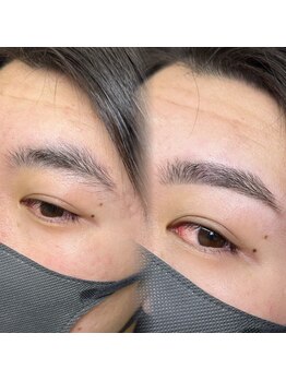 チルアンドアイ 千葉駅前店(Chill&Eye)/メンズアイブロウ/メンズ眉毛