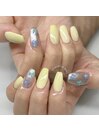 ホロフラワーネイル