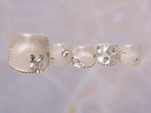 ジェミーネイル シンジュク(Jemiy nail shinjuku)/マグフレンチビジュー¥10980