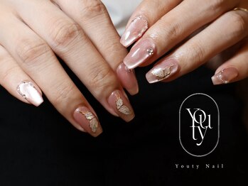 ユーティーネイル(Youty Nail)/蝶々パールマグネット