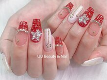 ユーユービューティネイル 上野御徒町店(UU Beauty&Nail)の雰囲気（冬のデザイン[[上野/上野御徒町/スカルプ/長さだし］）