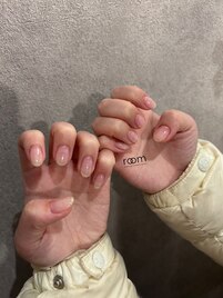 クリアネイル×ジェル