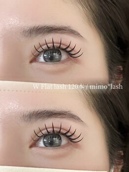 ミモラッシュ 府中店(mimo lash)/W Flat lash 