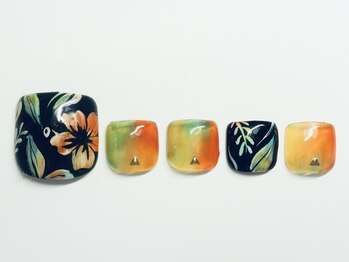 アンドシュシュネイル(&CHOU CHOU nail)/フット定額