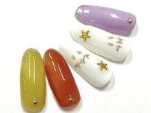 コルン/ハロウィンネイル