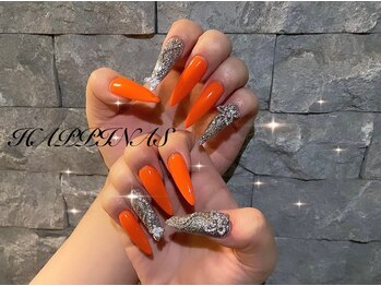 ハピナス(HAPPINAS)/オレンジネイル