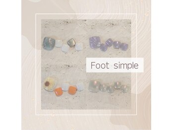 ビューティーサロンバース(Beauty Salon Birth)/フットネイルシンプルコース☆