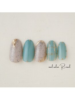 ネイル サロン アールズ ネイル(R's nail)/ショートネイル￥7500