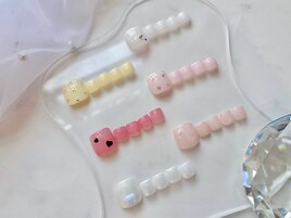 シンプルフットデザイン♪