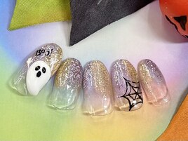 ハロウィンネイル