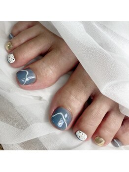 アオマリー(Aomalie)/サンドネイル　¥10,340