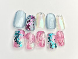 マグネット×ホロ×インク