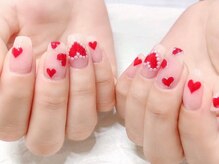 ビューティービースト フォー ネイルアンドアイラッシュ 松浜店(beauty:beast)/ハートネイル☆