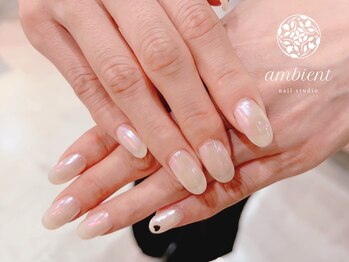 ネイルスタジオ アンビエント 表町店(Nail Studio ambient)/オーロラネイル
