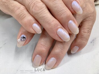 ネイルアトリエルカ(nail atelier LUCA)/M-285 マーメイドネイル