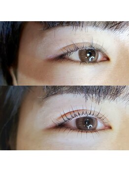 パーソナルアイラッシュ(PERSONAL EYELASH)/上下まつ毛パーマ