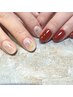 ◆持ち込みsimpleアートネイル◆オフ/贅沢ケア含¥10,000→¥8,800