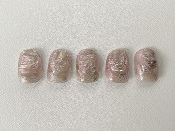 ピース(PEACE)/ニュアンスネイル　夏ネイル