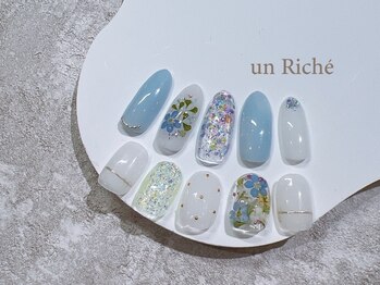 アンリッシュ 新宿東口店(un Riche)の写真/定額制で分かりやすい価格設定★トレンドネイルも多数あり◎スピーディ施術×プチプラで、毎月通いやすい♪