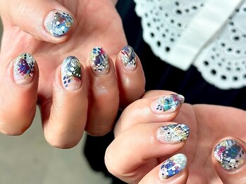 ヌル ネイル 堀江(NURU NAIL HORIE)/個性派北欧風ネイル☆