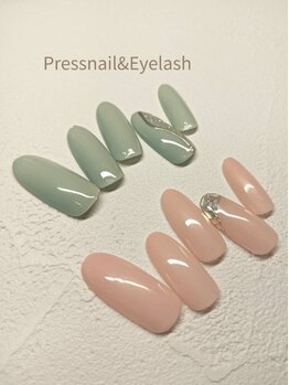 プレス ネイルアンドアイラッシュ(PRESS NAIL&EYELASH)の写真/【オフ込/美爪ケア付★定額Aコ-ス¥6900】経験豊富な1級ネイリスト達によるクオリティの高いアートデザイン!