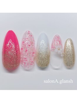 サロン アグランシュ(salon A.glansh)/定額デザイン☆