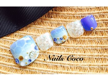ネイルズ ココ(nails COCO)/フットネイル 参考価格¥11.000