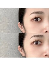 リリバイシエル(lili by CieL)/♪　マツパ上下×アイブロウ　♪