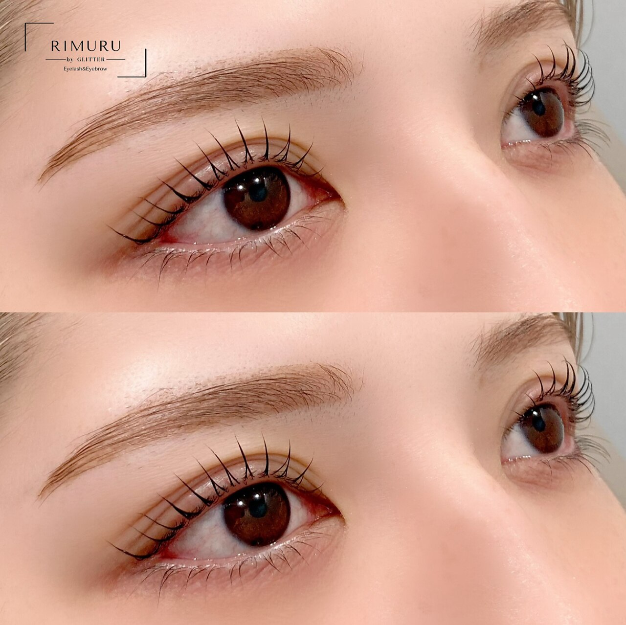 新規【まつ毛×眉毛set】まつ毛パーマ&ハリウッドブロウリフト￥9800