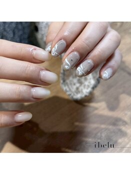 イベル 神戸三宮店(ibelu)/リボンネイル
