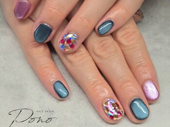 ポノ(Pono)の写真/中央林間駅近◆シンプルなのにワンランク違う！センスの光る指先に☆フォルムの美しさ＆ちゅるん感が◎