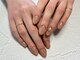 ジェルネフェル(LaDjernefer)の写真/【駅徒歩1分で通いやすい★】お仕事柄派手なネイルはできない方必見！シンプルだけど上品キレイな指先に＊