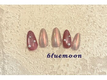ブルームーン(bluemoon)/パールネイル　¥6000