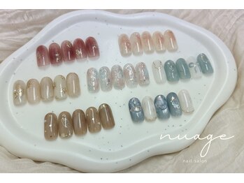 nuageの写真/【初めての方におすすめ】プロが一緒に悩んでくれるから初めてでも◎スタッフおすすめデザイン¥6000~