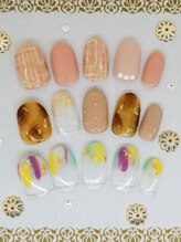 アフロディーテ(Aphrodite)/9月キャンペーンネイル☆￥5900