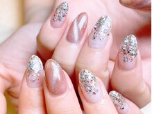 ネイルマジック 仙台一番町店(NAIL MAJIC)/ストーングラデマグネットネイル