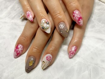 エーネイルルーム(A.Nail.room)/クリスマスネイル☆