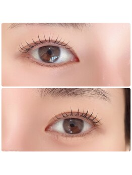 クリア アイラッシーズ アンド ネイルサロン シャイン(CLEAR & SHINE)/丸みのあるカール