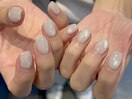 ～ white magnet nail ～