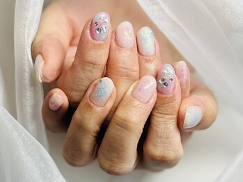 ラーシューシュ(la-chou-chou)/華やかネイルコース　¥7500