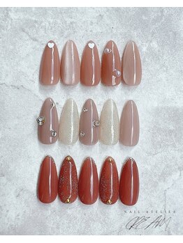 クリーム(Nail Atelier CREAM)/【定額オフィス】9月