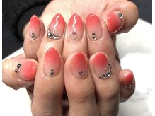 リエル(Riel)/ストーン満載！キラキラネイル