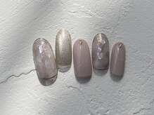ラピスト ネイル(Lapist nail)/シェルアート×マグネットネイル