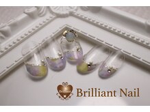 ブリリアント/フレンチネイル♪